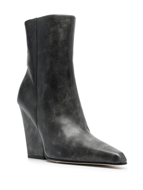 Paris Texas 90mm pointed-toe leather ankle boots - Black - zdjęcie produktu nr 1