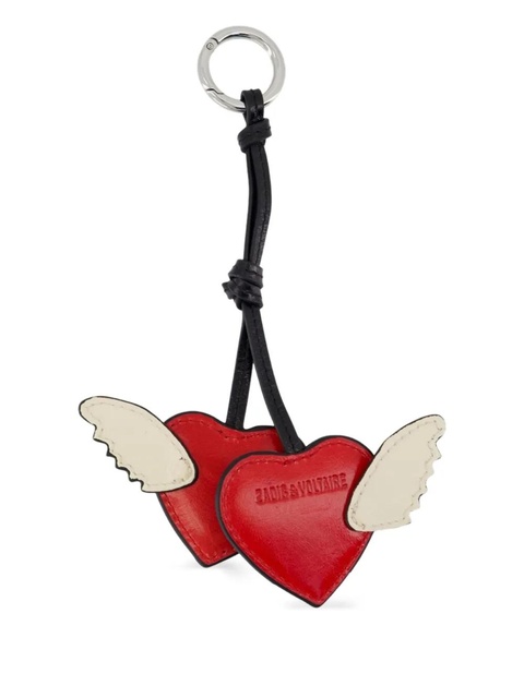 Zadig&Voltaire winged-hearts keychain - Red - zdjęcie produktu nr 2