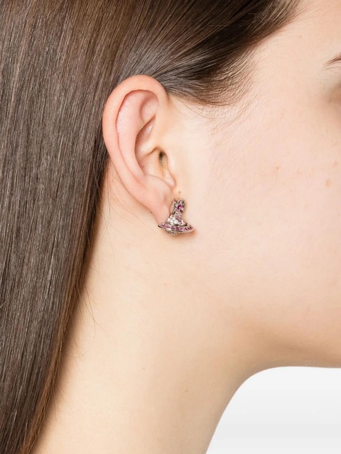 Vivienne Westwood orb crystal-embellished earrings - Silver - zdjęcie produktu nr 1