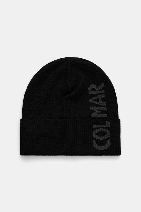 Colmar czapka z dodatkiem wełny kolor czarny 5001.1XD - zdjęcie produktu nr 2
