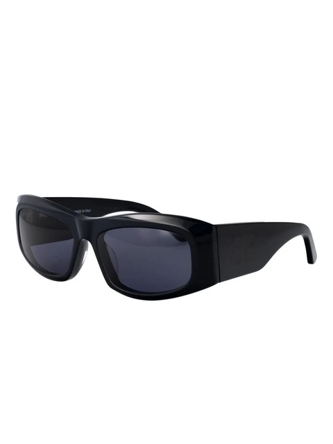 Balenciaga Eyewear geometric-frame sunglasses - Blue - zdjęcie produktu nr 2