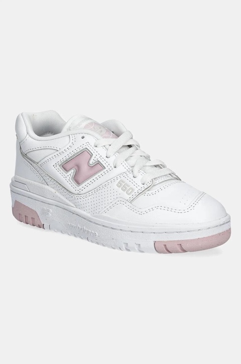 New Balance sneakersy skórzane BBW550VC kolor biały BBW550VC - zdjęcie produktu nr 1