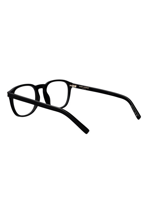 Saint Laurent Eyewear round-frame glasses - Black - zdjęcie produktu nr 2