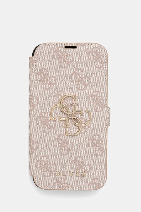 Guess etui na telefon iPhone 16 6.1" kolor różowy GUBKP16S4GMGPI - zdjęcie produktu nr 1