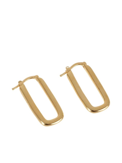 Jil Sander rectangular earrings - Gold - zdjęcie produktu nr 2