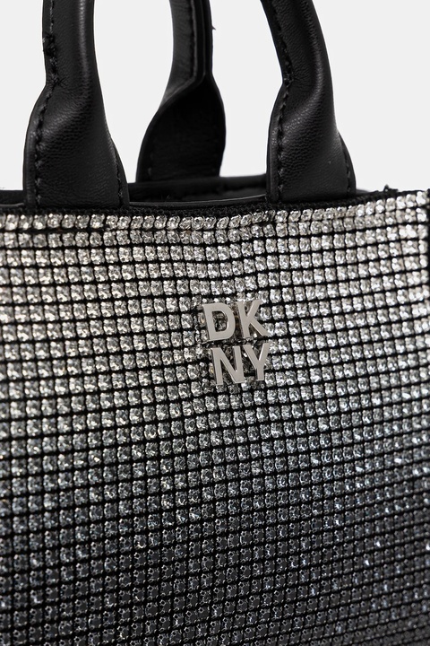 Dkny torebka kolor czarny - zdjęcie produktu nr 2