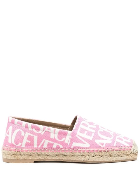 Versace all-over logo print espadrilles - Pink - zdjęcie produktu nr 1