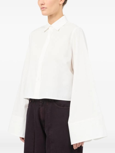 MM6 Maison Margiela bell-sleeve shirt - White - zdjęcie produktu nr 2