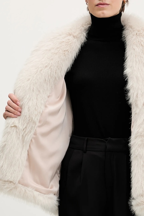 Sandro Ferrone płaszcz kolor beżowy S15YBFGENNY - zdjęcie produktu nr 2