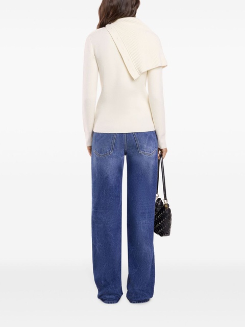 Rabanne Temporary wool jumper - White - zdjęcie produktu nr 2