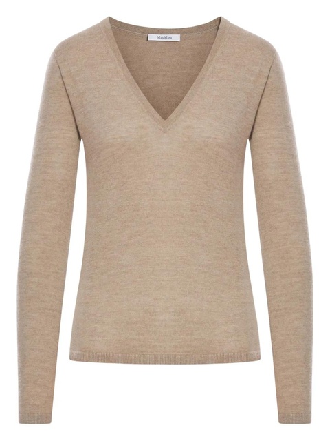 Max Mara V-neck sweater - Brown - zdjęcie produktu nr 1