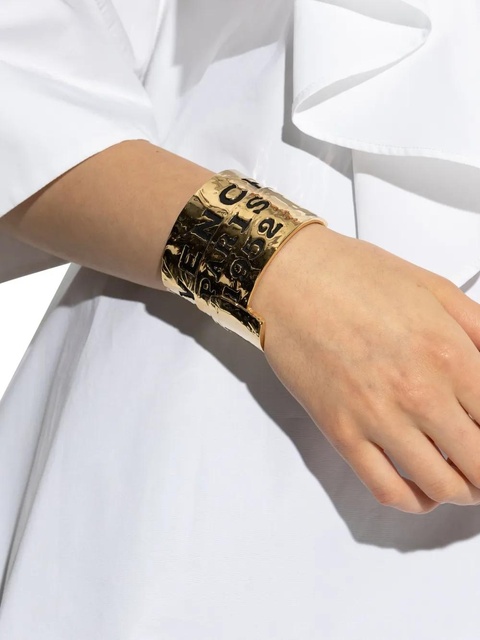 Givenchy Tape cuff bracelet - Gold - zdjęcie produktu nr 1