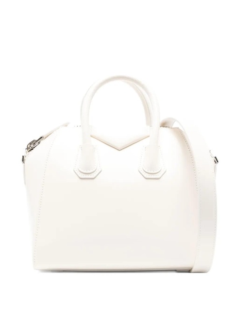 Givenchy mini Antigona leather tote bag - White - zdjęcie produktu nr 1