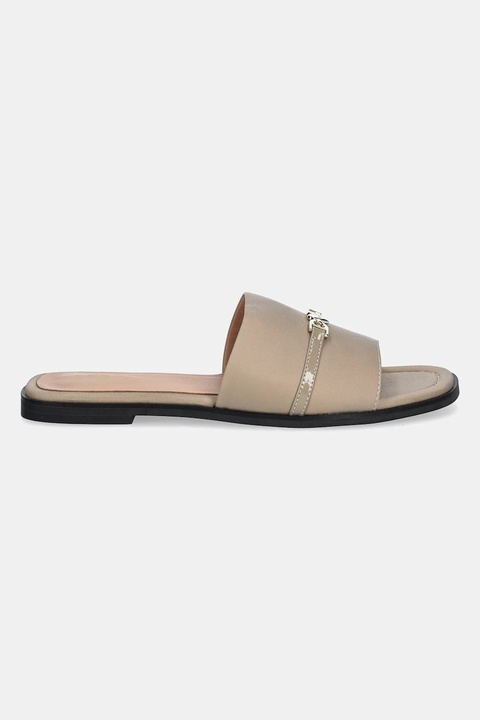 Love Moschino klapki damskie kolor beżowy JA28082G1MIM0131 - zdjęcie produktu nr 2