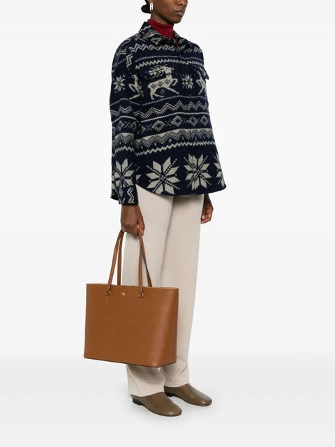 Lauren Ralph Lauren medium Karly tote bag - Brown - zdjęcie produktu nr 2