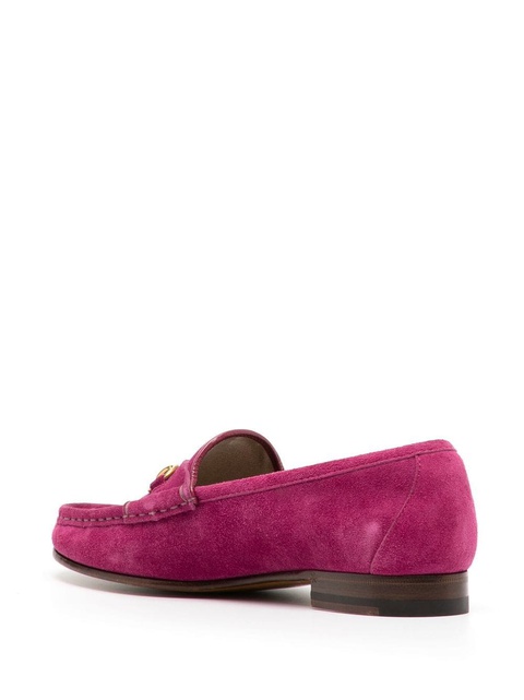 Gucci suede loafers - Purple - zdjęcie produktu nr 2