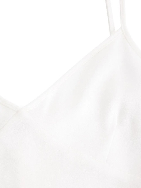 AMI Paris V-neck camisole top - White - zdjęcie produktu nr 2