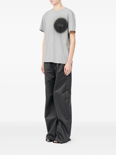 MM6 Maison Margiela roundneck appliqué sweatshirt - Grey - zdjęcie produktu nr 2