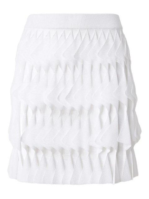 Missoni geometric-pattern mini skirt - White - zdjęcie produktu nr 1