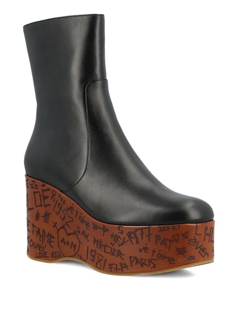 Chloé 80mm Maxime boots - Black - zdjęcie produktu nr 1