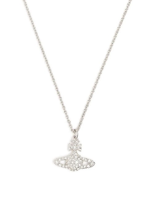 Vivienne Westwood Grace Bas Relief orb-pendant necklace - Silver - zdjęcie produktu nr 1