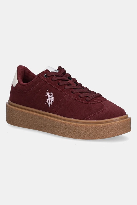 U.S. Polo Assn. sneakersy JODY002 damskie kolor bordowy JODY002W/EU1 - zdjęcie produktu nr 1