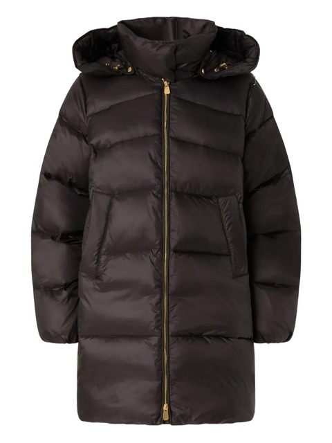 PINKO hooded puffer coat - Brown - zdjęcie produktu nr 1
