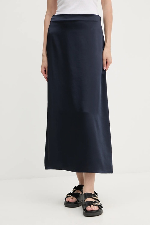 Weekend Max Mara spódnica ANGELO kolor granatowy maxi rozkloszowana 2525106041600 - zdjęcie produktu nr 1