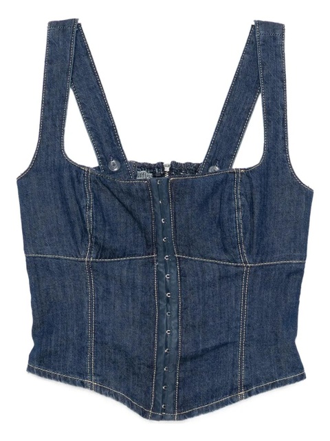 Reformation Tagliatelle denim top - ELS - zdjęcie produktu nr 1