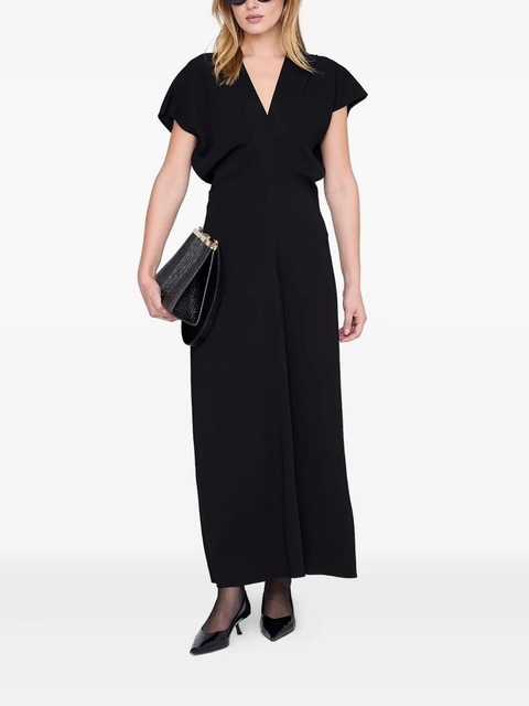 ANINE BING Zadig V-neck maxi dress - Black - zdjęcie produktu nr 2