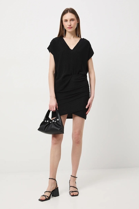 Medicine spódnica kolor czarny mini ołówkowa - zdjęcie produktu nr 2