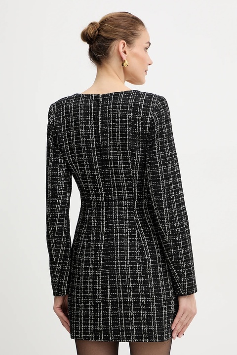 Guess sukienka SANDRA kolor czarny mini prosta W5BK20 W2382 - zdjęcie produktu nr 2