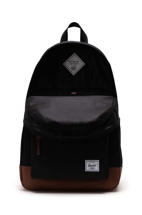 Herschel Plecak Heritage™ kolor czarny duży gładki - zdjęcie produktu nr 2