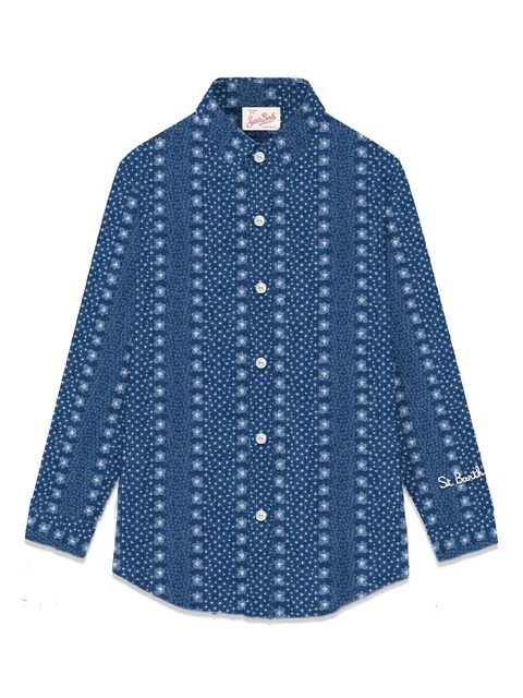 MC2 Saint Barth Brigitte shirt - Blue - zdjęcie produktu nr 2