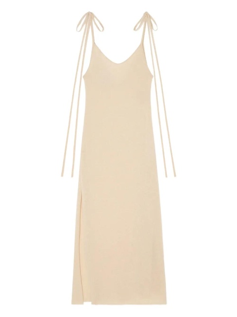 Alanui tie-strap finest maxi dress - Neutrals - zdjęcie produktu nr 1