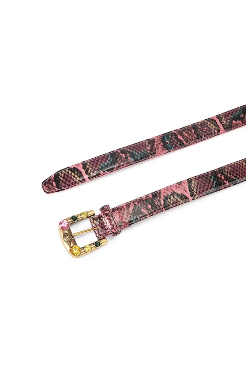 Kurt Geiger London pasek skórzany damski kolor różowy 5256698719 - zdjęcie produktu nr 2