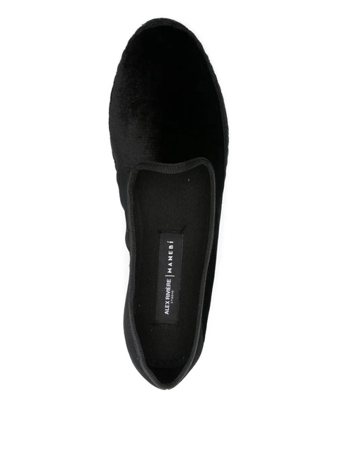 Manebi x Alex Rivière velvet loafers - Black - zdjęcie produktu nr 2