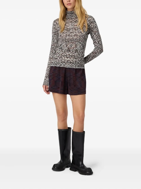 Missoni roll-neck knit sweater - Black - zdjęcie produktu nr 1