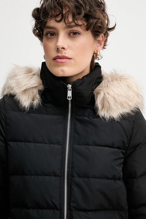 Tommy Hilfiger kurtka puchowa kolor czarny zimowa WW0WW47540 - zdjęcie produktu nr 2
