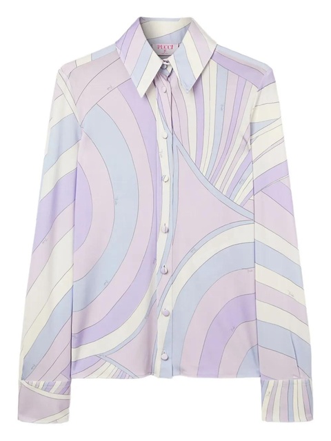 PUCCI Iride-print shirt - Purple - zdjęcie produktu nr 1