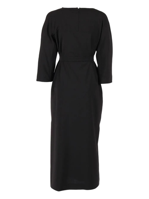 Weekend Max Mara Laziale belted dress - Black - zdjęcie produktu nr 2