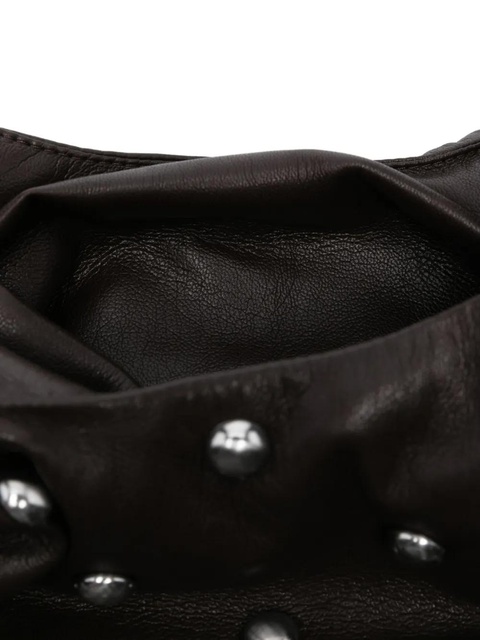 Nanushka small knot clutch bag - Brown - zdjęcie produktu nr 2