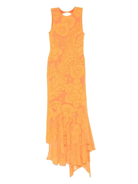 ETRO jacquard maxi dress - Orange - zdjęcie produktu nr 1