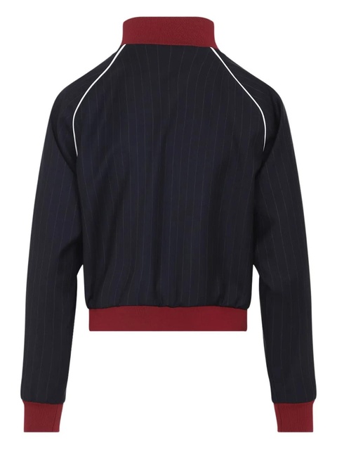 Miu Miu pinstripe wool jacket - Blue - zdjęcie produktu nr 2