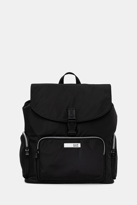 EA7 Emporio Armani plecak damski kolor czarny mały gładki AF18306.7W000740 - zdjęcie produktu nr 1