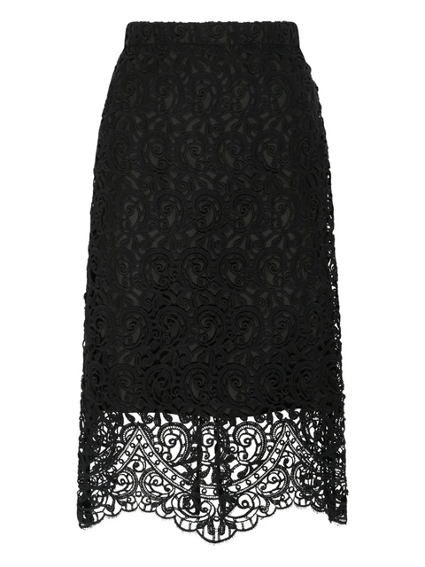 Burberry lace midi skirt - Black - zdjęcie produktu nr 1