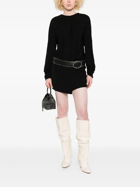 Christopher Esber belted dress - Black - zdjęcie produktu nr 2