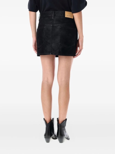 MARANT ÉTOILE five-pocket mini skirt - 01BK - zdjęcie produktu nr 2