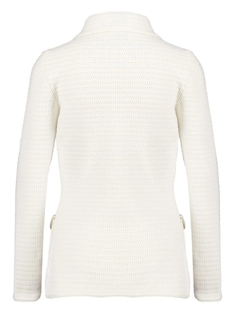 Gucci buttoned-up knitted jacket - Neutrals - zdjęcie produktu nr 2