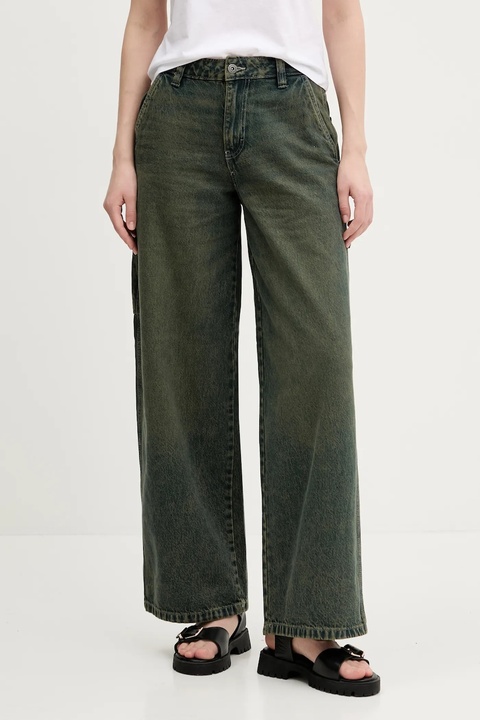 Dickies jeansy damskie kolor szary DK0A4Z6SK571 - zdjęcie produktu nr 1